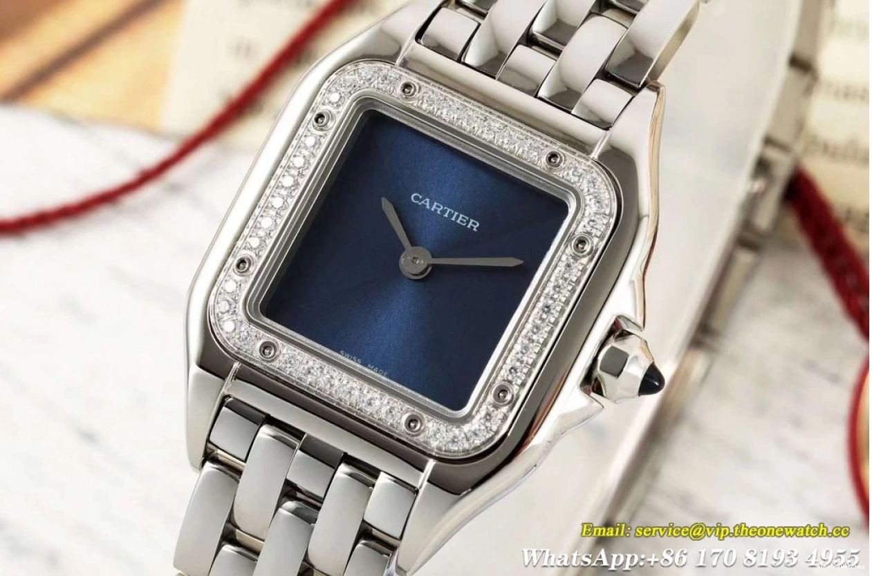 Dial Dia 22mm Blue De SS Panthere Secrete Ladies SS AF Quartz 0314